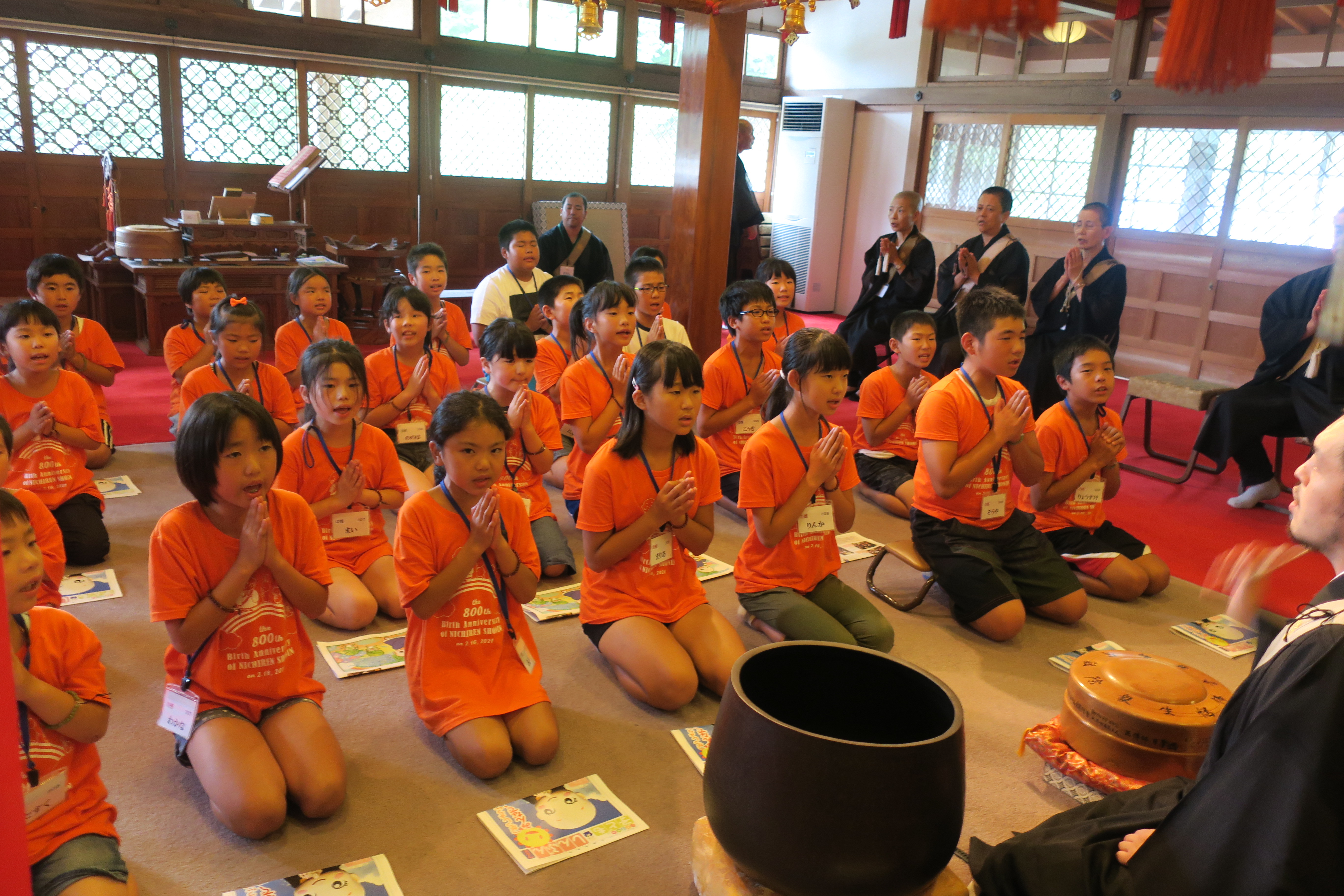 日蓮宗新聞社 : 福島 夏休み子供修養道場