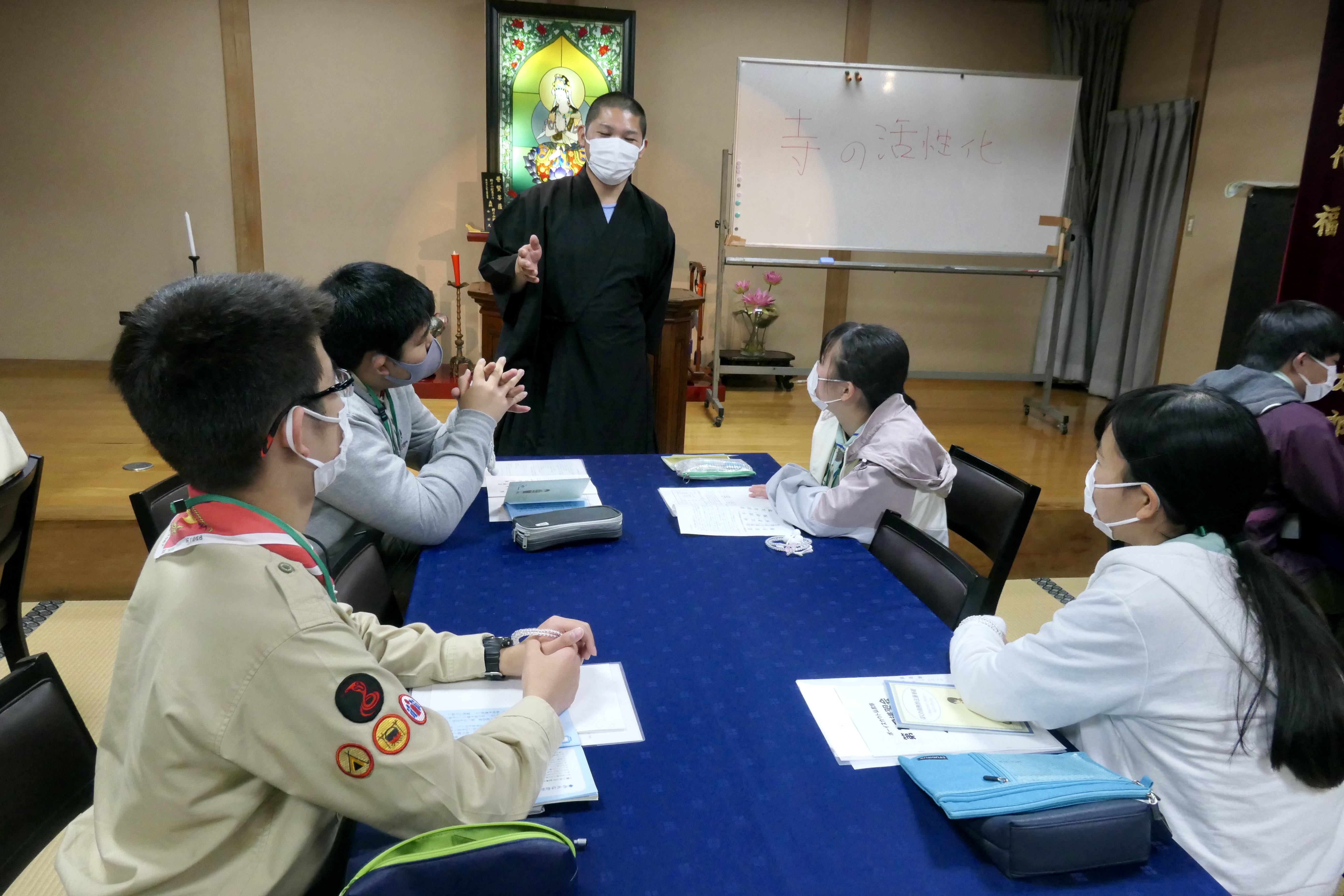 日蓮宗新聞社 : 埼玉 ボーイスカウト宗教章取得講座